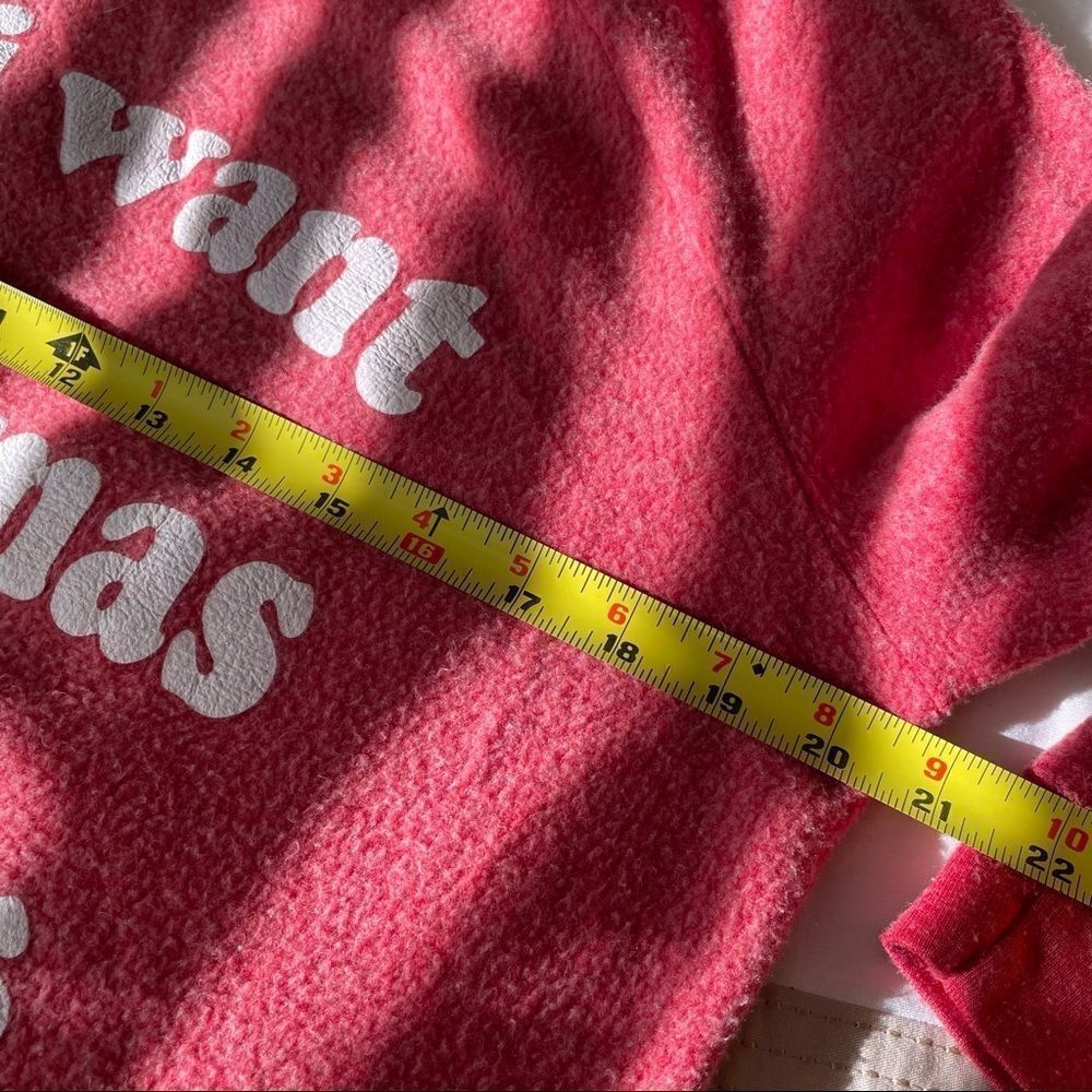 All I Want For Xmas Is Dogs Sweatshirt Red - Picture 5 of 8